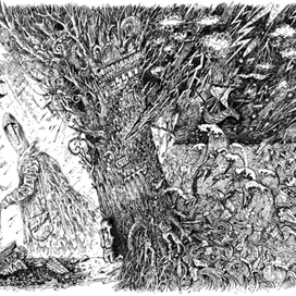 Иллюстрация к книге стихов