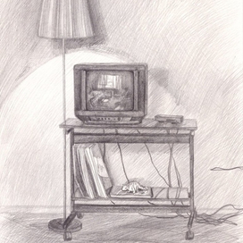 старый телевизор