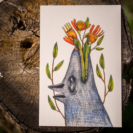 Волк воет на весну