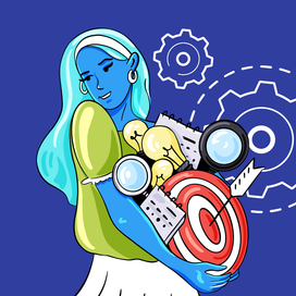 Иллюстрации для блога о подкастинге