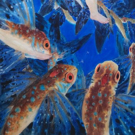 Иллюстрации к сказке "Мир грёз"  А1 (59х84см)