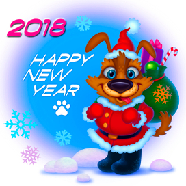 Новогодняя открытка