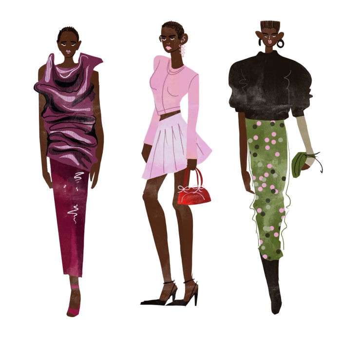 Образы недель моды 