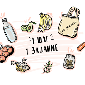 Иллюстрации для эко-марафона