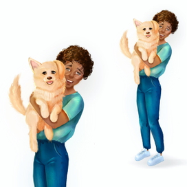 Ветеринарный врач,бренд персонаж