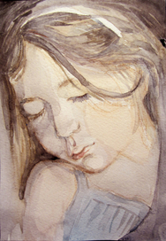 Спящая девочка