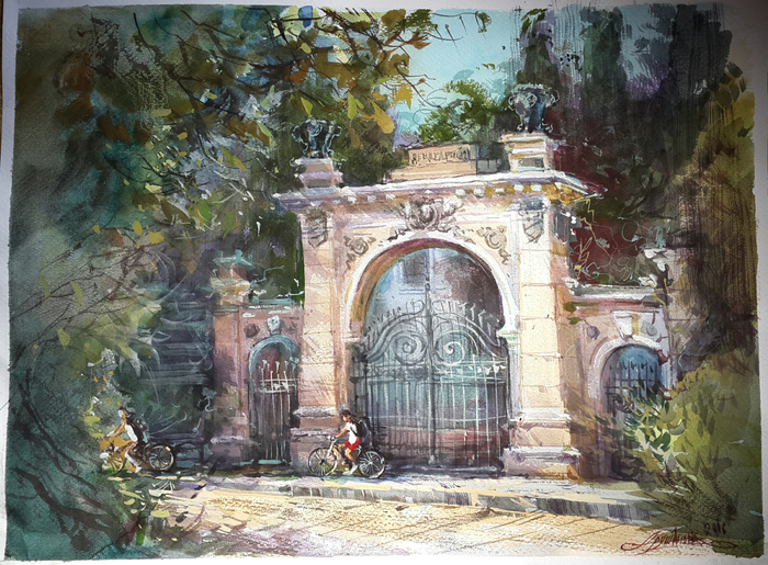 Ворота нижнего Дендрария.