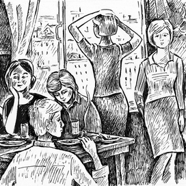 Посиделки в общежитии