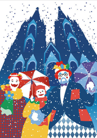 Календарь карнавалов. Для Zoran Design Werk Buro.