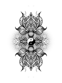 Эскизы тату, орнаментальные работы