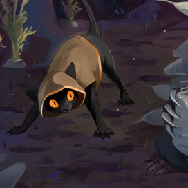 Котоняврик и крот