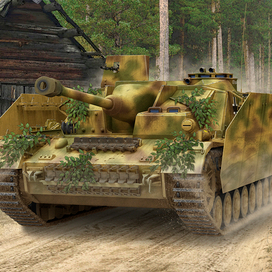 Sd.Kfz. 167 StuG IV (box art for RFM)