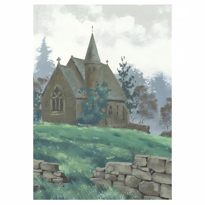 иллюстрация к роману Эмили Бронте "Грозовой перевал"