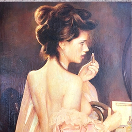 Девушка у зеркала