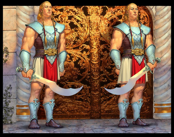 Иллюстрация для он-лайн игры