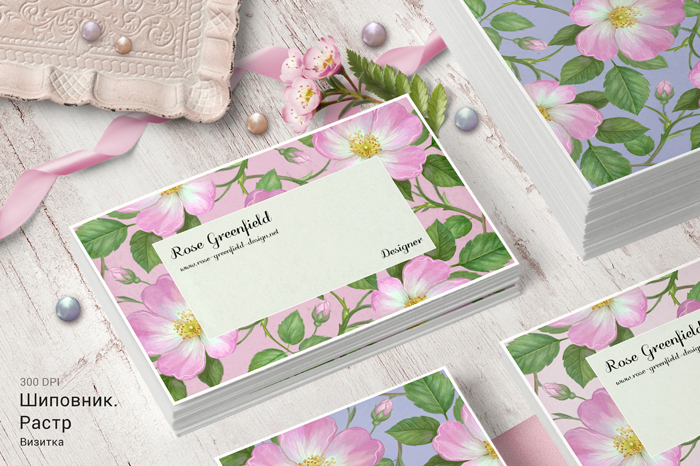 Шиповник. Визитка