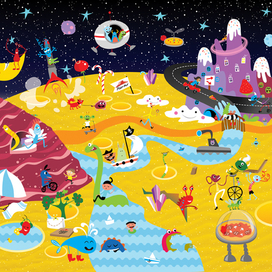 Космические приключения на планете Pizza Hut