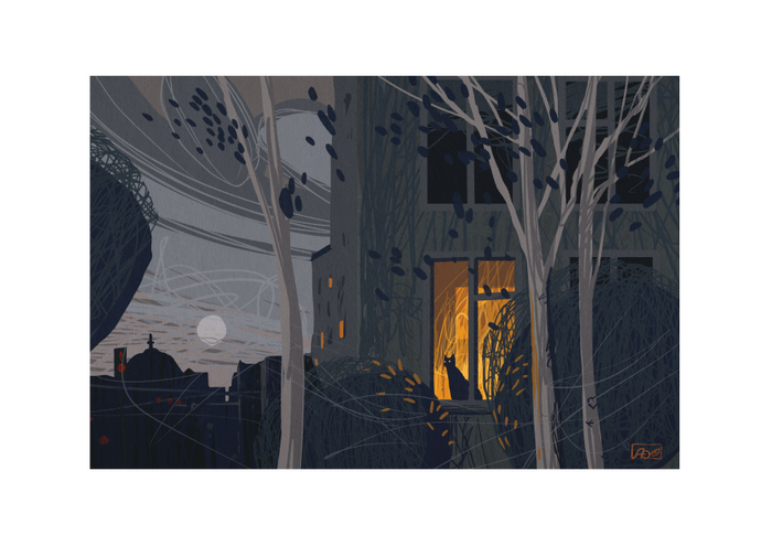 Печальная страна а в ней твое окно 