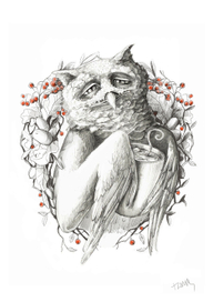 Осенним утром