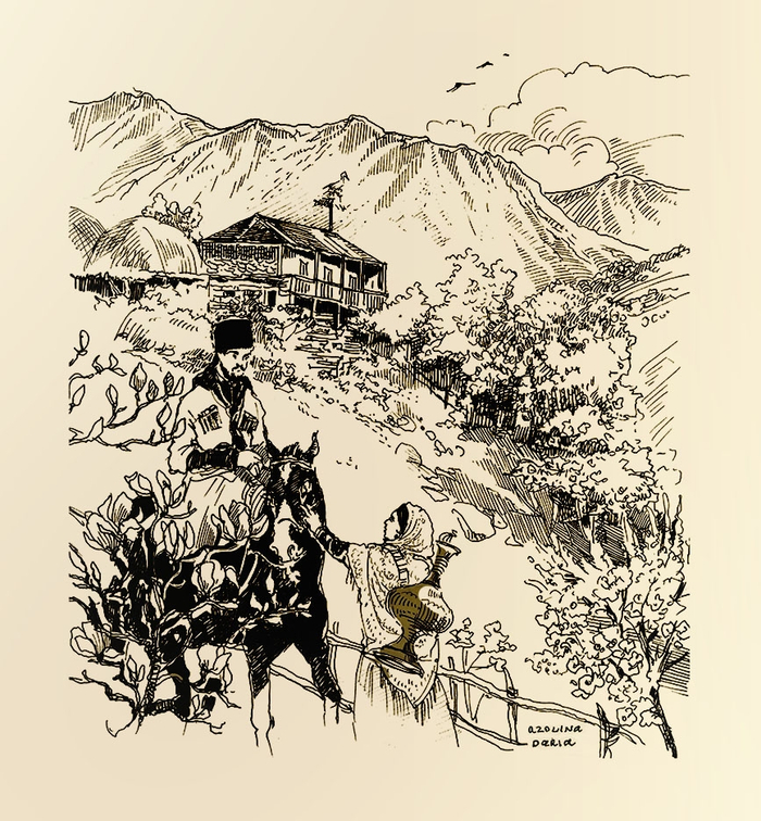 Весна в горах. Кавказ. 