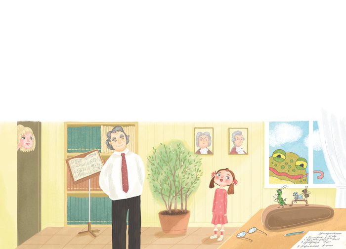 Катя и музыкальная школа