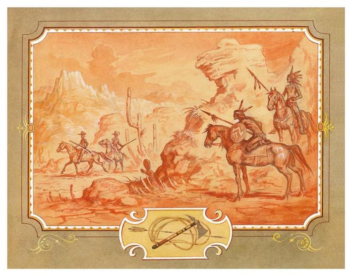 форзац к книге ПОСЛЕДНИЙ БОЙ У КОЛОДЦЕВ ПАПАГО