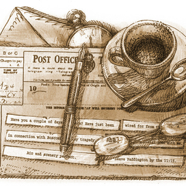 телеграмма от Шерлока Холмса