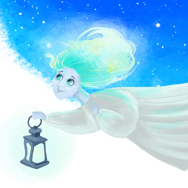 Фрагмент иллюстрации к сказке "Потерчата"