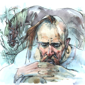 Юрий Богачев. Илл. к кн. "Тайны Пушкинского древа"