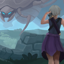 охотница на пауков