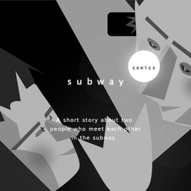 Cover for my comics "Subway"