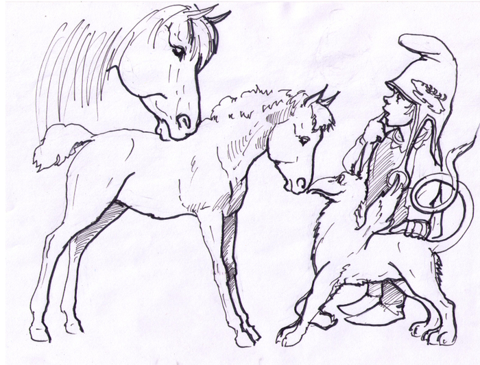 Золото скифов. Эскиз