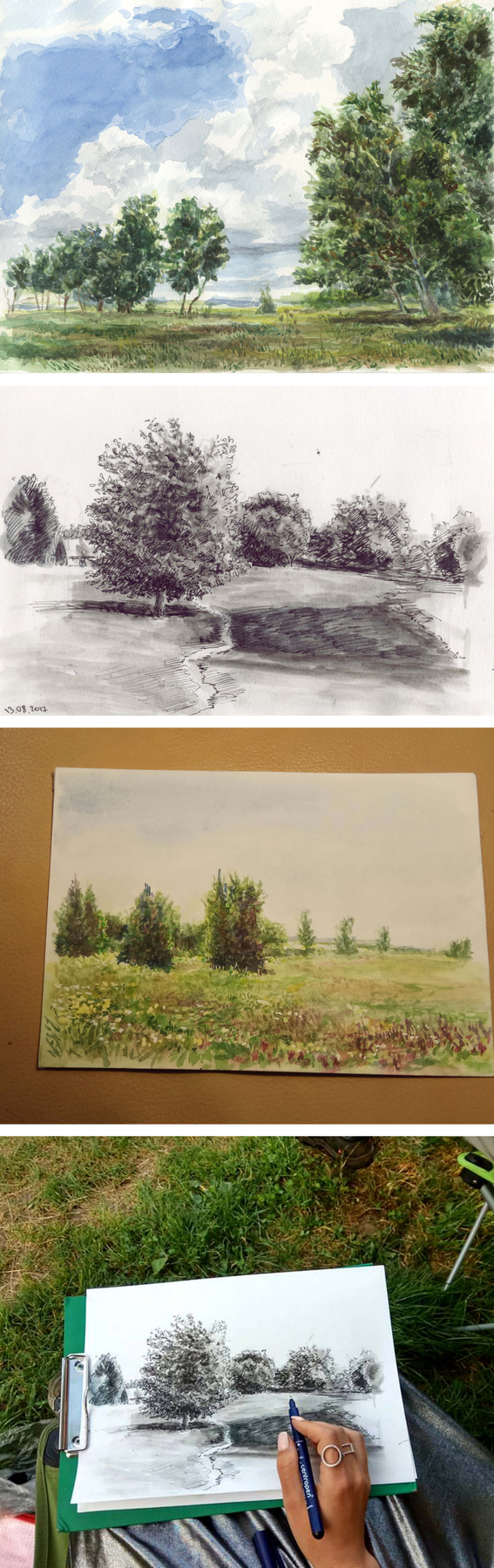 зарисовки с натуры