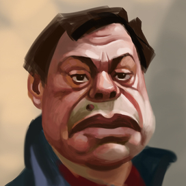 Николай Караченцов (карикатура)