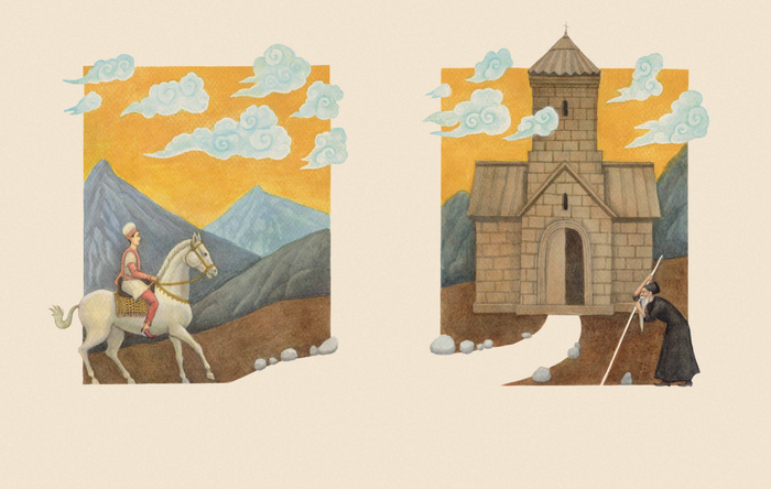 Персидская сказка о пророке Сулеймане, птице Симург и предопределении судьбы