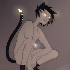 Скетч + обработка в диджитале 