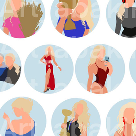 Иконки актуальных