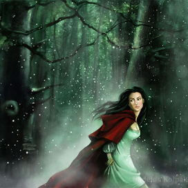 Вариация на тему Красной Шапочки)))