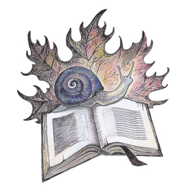 Улитка на книге