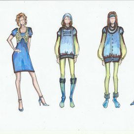 голубая коллекция