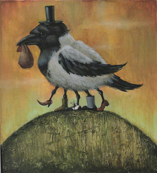 Четвероногая ворона.Хармс