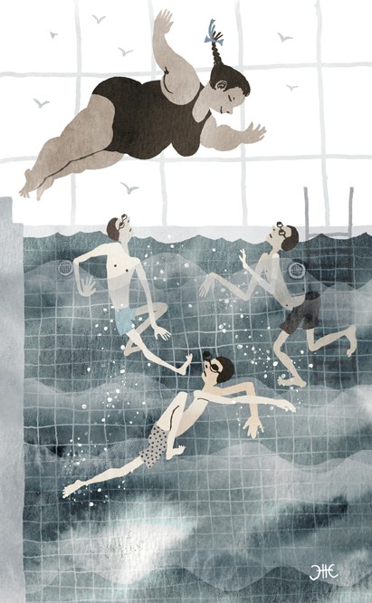 Бассейн. (Из банной серии)