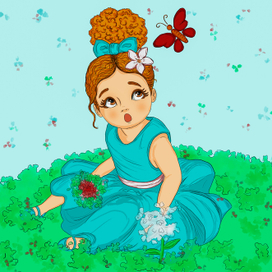 Эми, которая испугалась бабочки