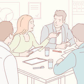 Совещание в офисе