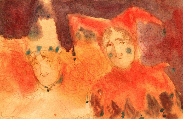 Пьеро и Арлекин.