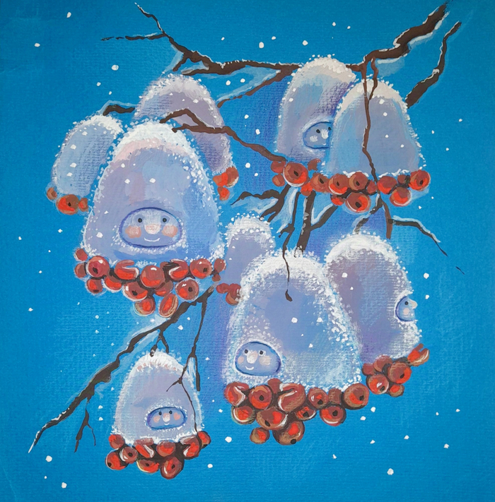 Рябиновые человечки 