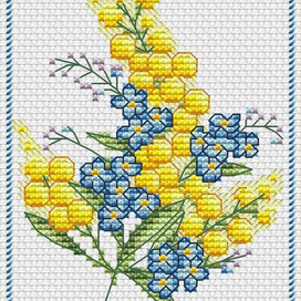 Обложка паспорта) СО с Фёклой Стр 1 С весной!