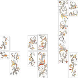 Макет для витража