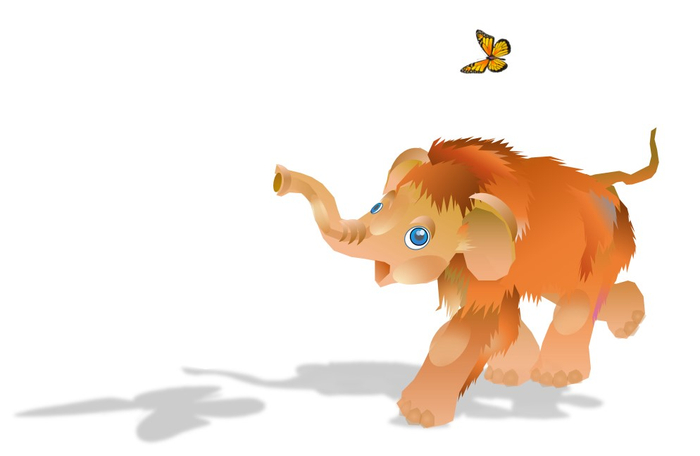 Иллюстрация.Страшная тень