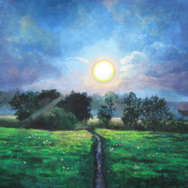 Рассветный луч позднего лета